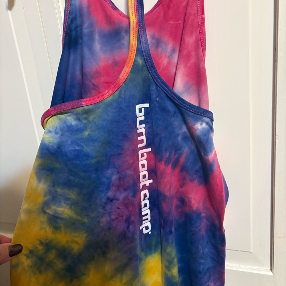 Burn Boot Camp Colorful Tank Top XS - Picture 5 of 7